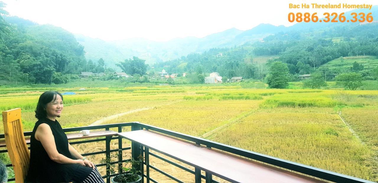 Bac Ha Threeland Homestay Eksteriør billede