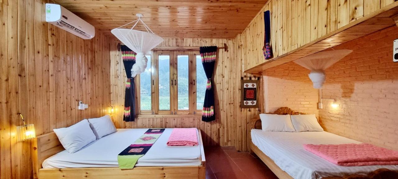 Bac Ha Threeland Homestay Eksteriør billede