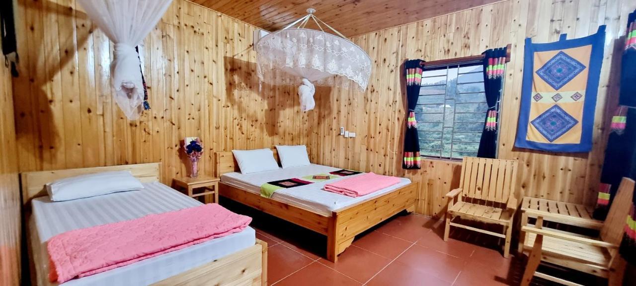 Bac Ha Threeland Homestay Eksteriør billede