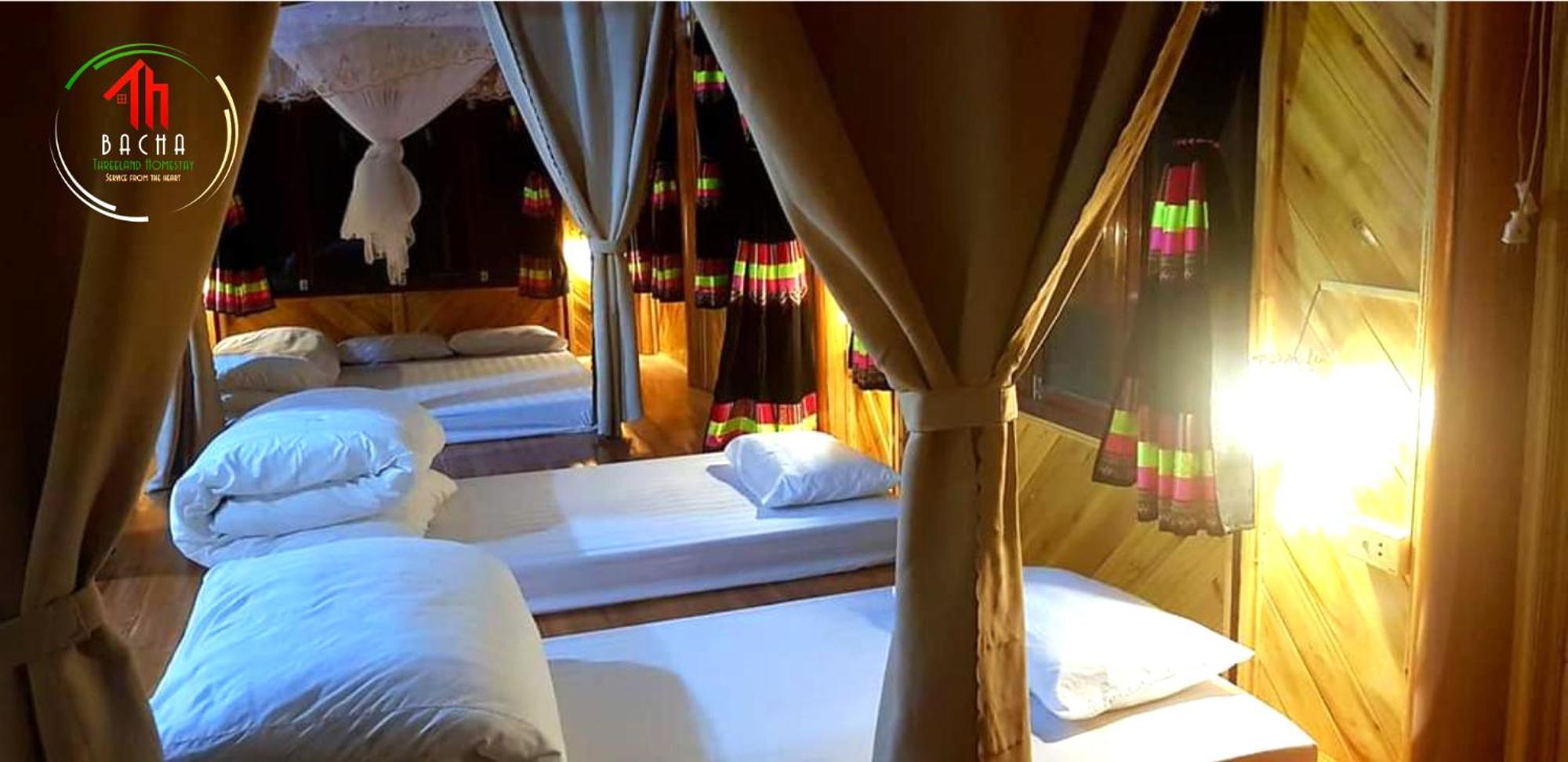 Bac Ha Threeland Homestay Eksteriør billede