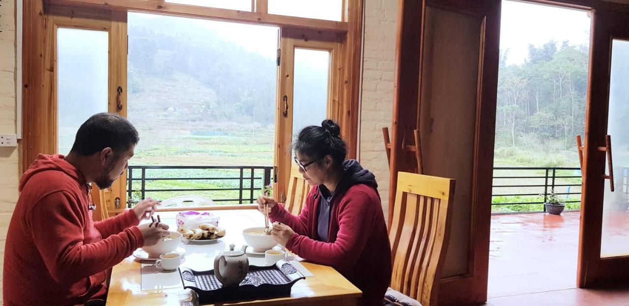 Bac Ha Threeland Homestay Eksteriør billede